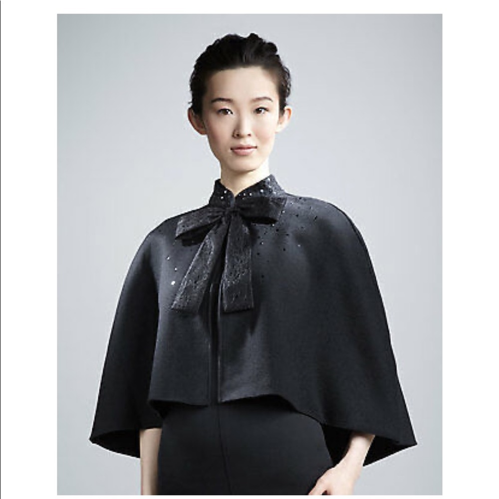 Neiman Marcus X Prabal Gurung Sequined Cape - image 1